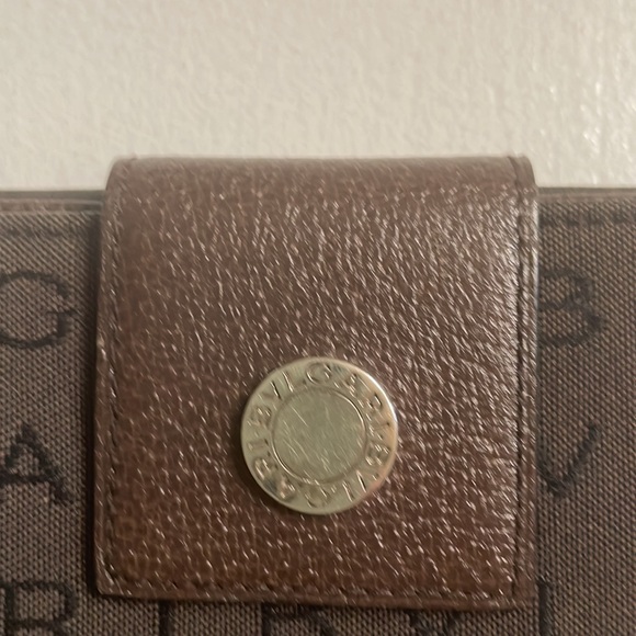 BVLGARI canvas monogram wallet - Picture 2 of 5